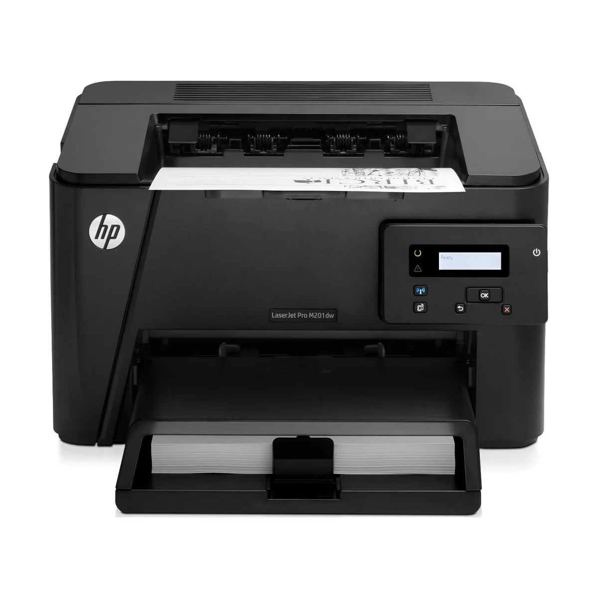 دستگاه پرینتر سیاه‌وسفید اچ‌پی مدل HP LaserJet Pro M201dw استوک