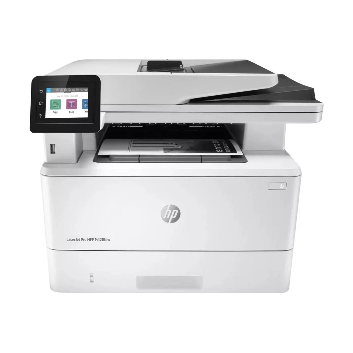 دستگاه پرینتر سیاه‌وسفید اچ‌پی مدل HP LaserJet Pro MFP M428fdn استوک