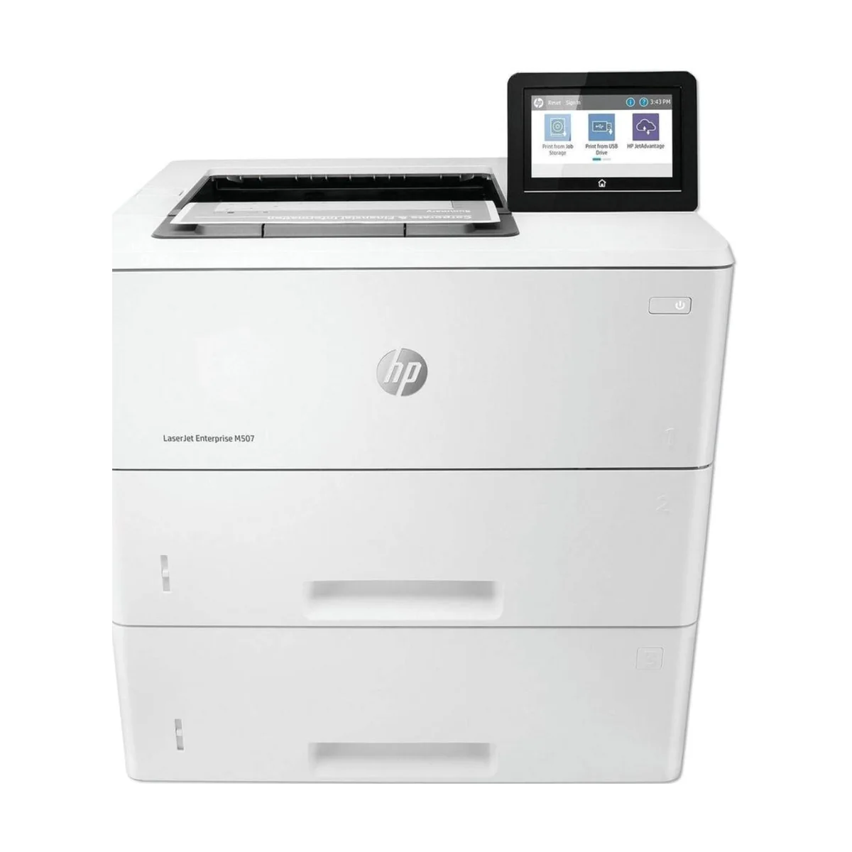 دستگاه پرینتر سیاه‌وسفید اچ‌پی مدل HP LaserJet Enterprise M507 استوک