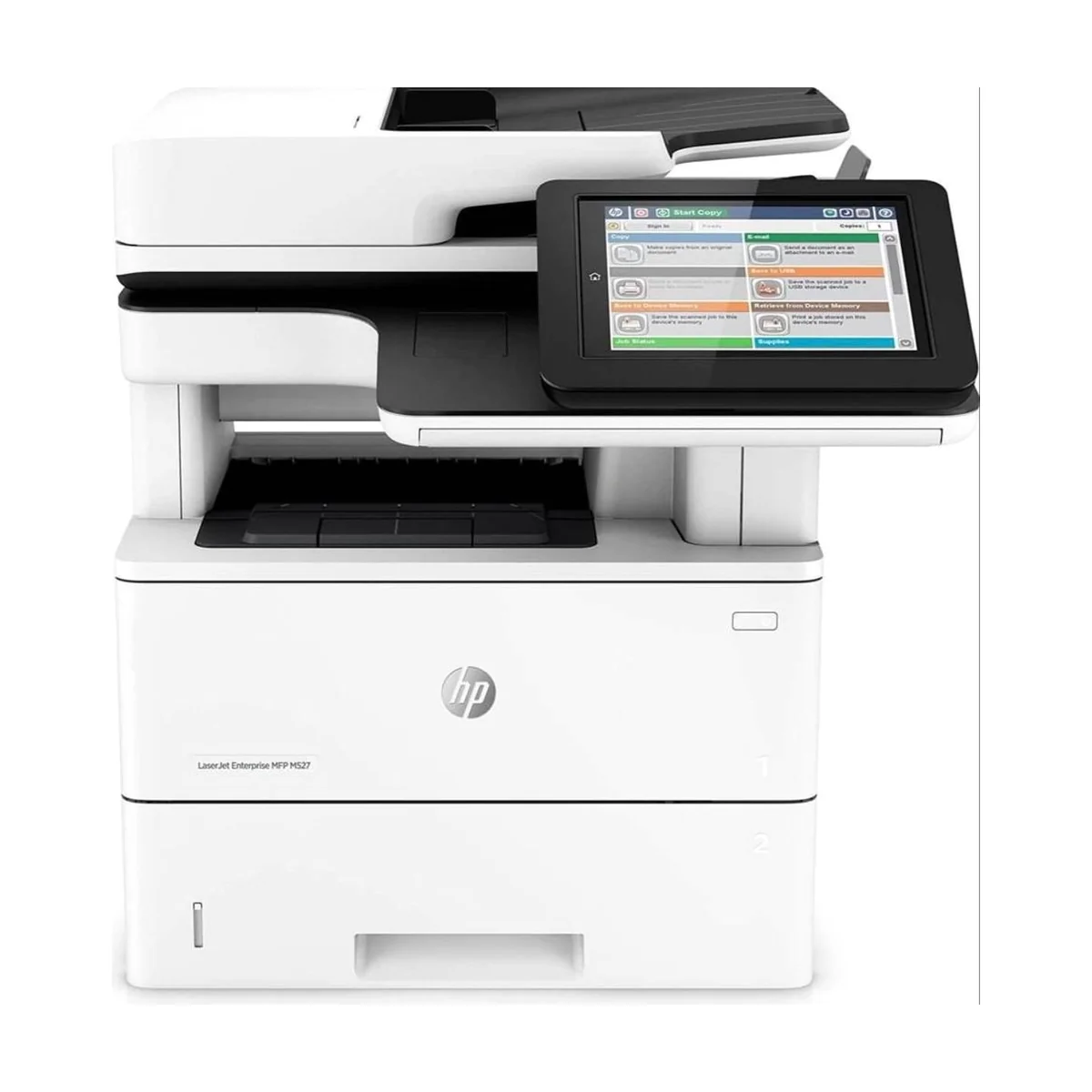 دستگاه پرینتر سیاه‌وسفید اچ‌پی مدل HP LaserJet Enterprise MFP M527 استوک
