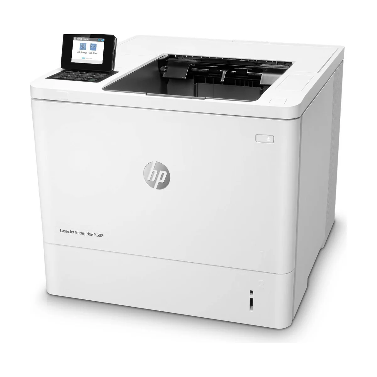 دستگاه پرینتر سیاه‌وسفید اچ‌پی مدل HP LaserJet Enterprise M608 استوک