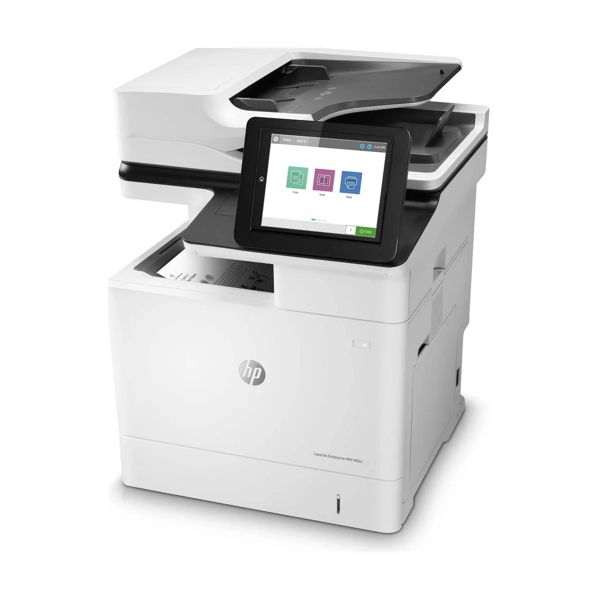 دستگاه پرینتر سیاه‌وسفید اچ‌پی مدل HP LaserJet Enterprise MFP M632 استوک